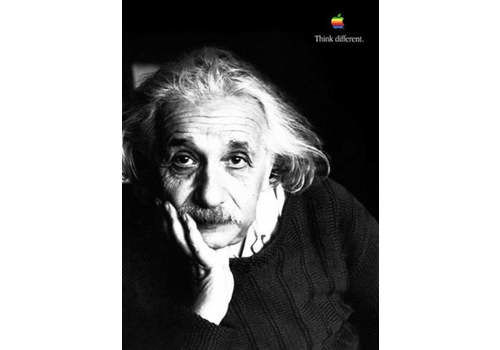 Apple Think Different   Albert Einstein, Original Vintage Poster