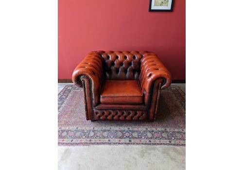 Vintage Chesterfield Club Chair / Armchair