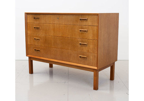 Danish Teak Chest Of Drawers By Bornholm Mobler