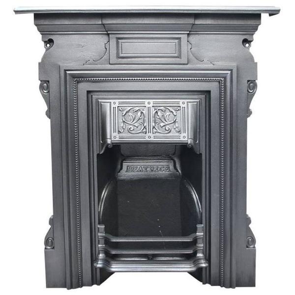 Beatrice Late Victorian Cast Iron Bedroom Fireplace Vinterior