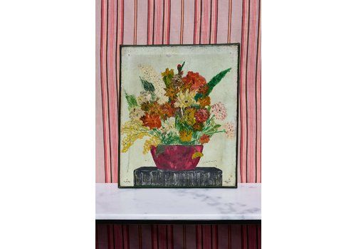 Fleurs Y. Dellys Oil On Canvas