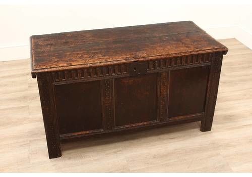 A 17th Century Oak Coffer, 1700s