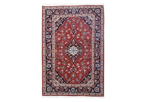 Handmade Carpet Rug Red Wool Oriental Rug, Traditional Medallion Rug