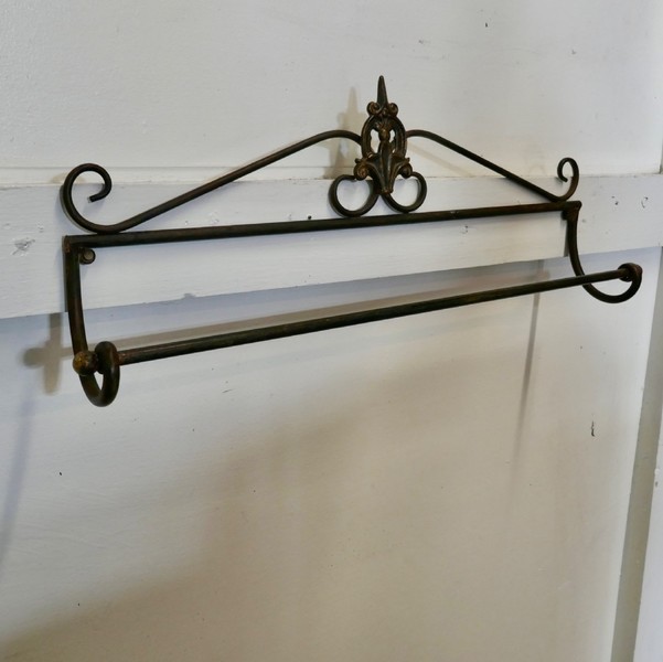 Art Deco 1920s Towel Bar Art Deco Towel Rack, 1920s For Sale At Pamono