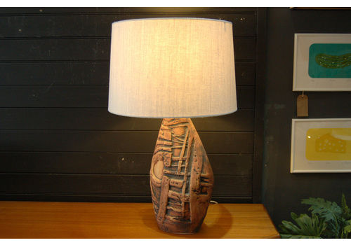 Tremaen Pottery 'Bowjey' Lamp Base And Shade