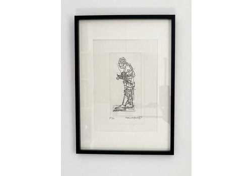 Abstract Man Print By Eduardo Paolozzi 1987