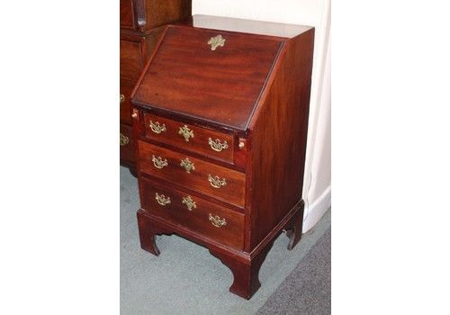 19th Century Small Mahogany Bureau