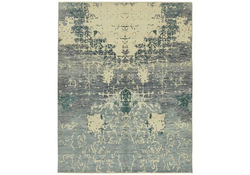 Blue Vintage Oushak Large Area Rug 245 Cm X 308 Cm
