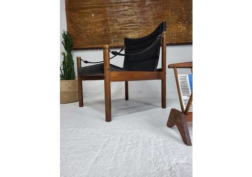 Mid Century Scandinavian Safari Sling Chair