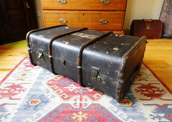 steamer trunk suitcase