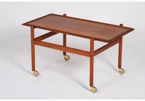 Danish Serving Cart In Teak 1960s