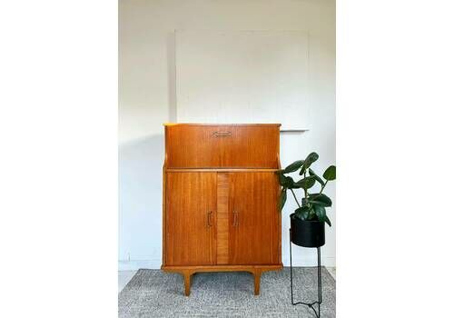 Mid Century Retro Vintage Cocktail Drinks Cabinet 1950s