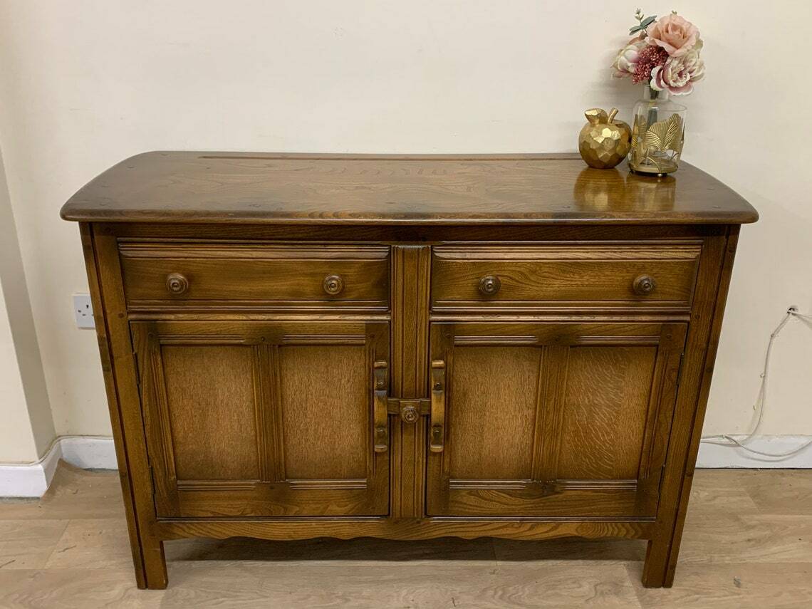 Ercol Golden Dawn Sideboard Model 331 Vintage Ercol Sideboard Vinterior