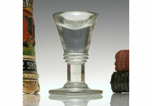 Victorian Penny Lick Glass C1880