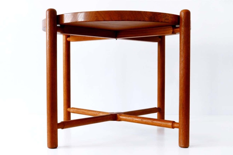Folding Tray Coffee Table At35 By Hans Wegner ''Attr.'' For Andreas Tuck, 1960s photo furniture