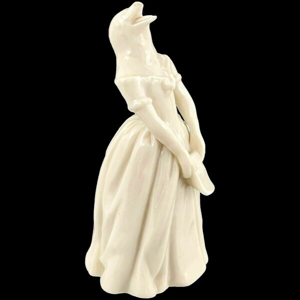 Rare Antique Royal Worcester Candle Snuffer/Extinguisher Confidence