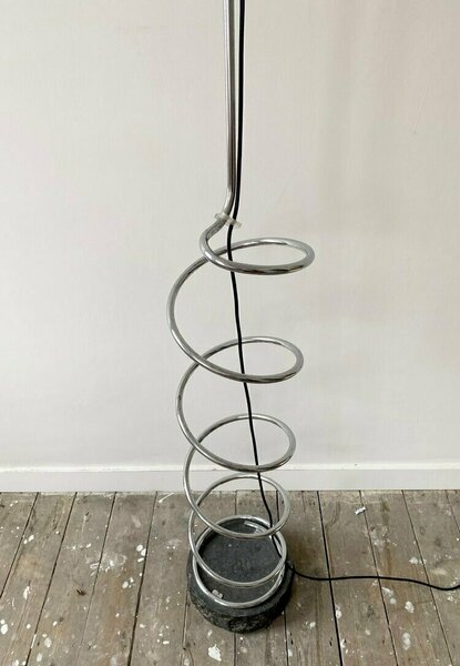 Spiral Lamp With Stone Base photo furniture