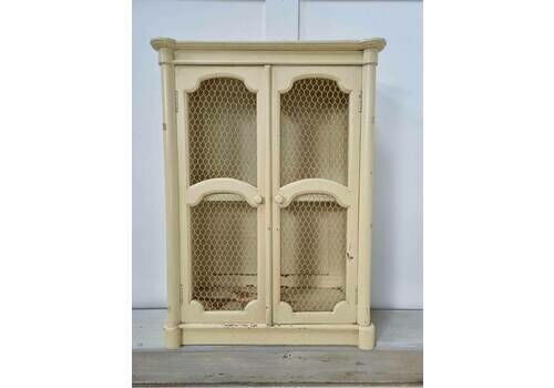 Painted Victorian Cupboard, 1910s